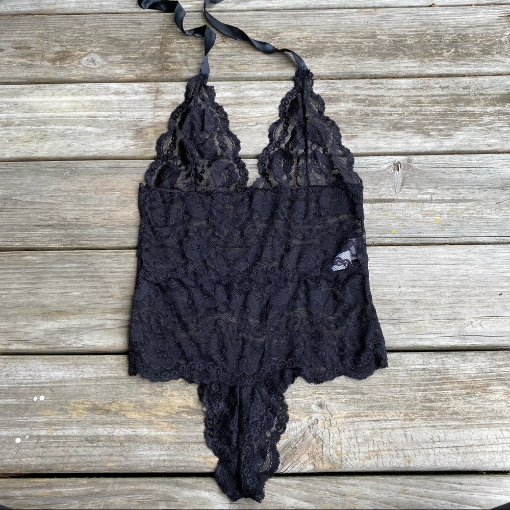 Black Lace Bodysuit